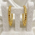 Nakshikari Gold Bala Bangles – Traditional Bengali Design