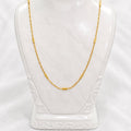 Elegant Microplated Gold Designer Neck Chain