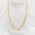 Microplated Gold Clover Link Neck Chain