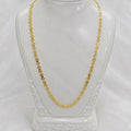 Microplated Gold Bow Shaped Design Neck Chain