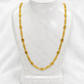 Microplated Gold Designer Bead Link Neck Chain