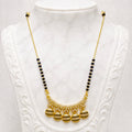 Royal Jhumka-Style AD Anti-tarnish Mangalsutra Pendant
