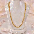 Microplated Gold Handmade Link Neck Chain | Premium Daily Wear Gold Chain for Women