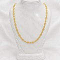 Microplated Gold Circular Designer Neck Chain