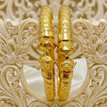 Nakshikari Gold Bala – Traditional Bengali Handcrafted Gold Bangles (Pair)
