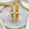Nakshikari Gold Bala Bangles – Traditional Bengali Handcrafted Pair