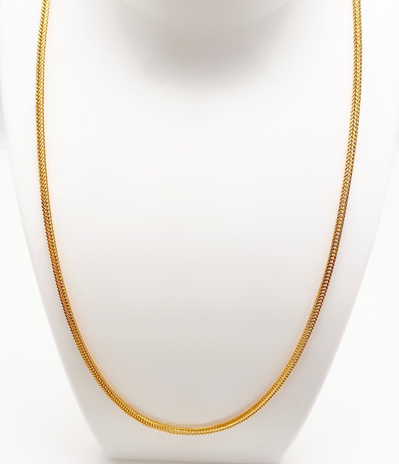 Premium Microplated Gold Snake Chain Necklace