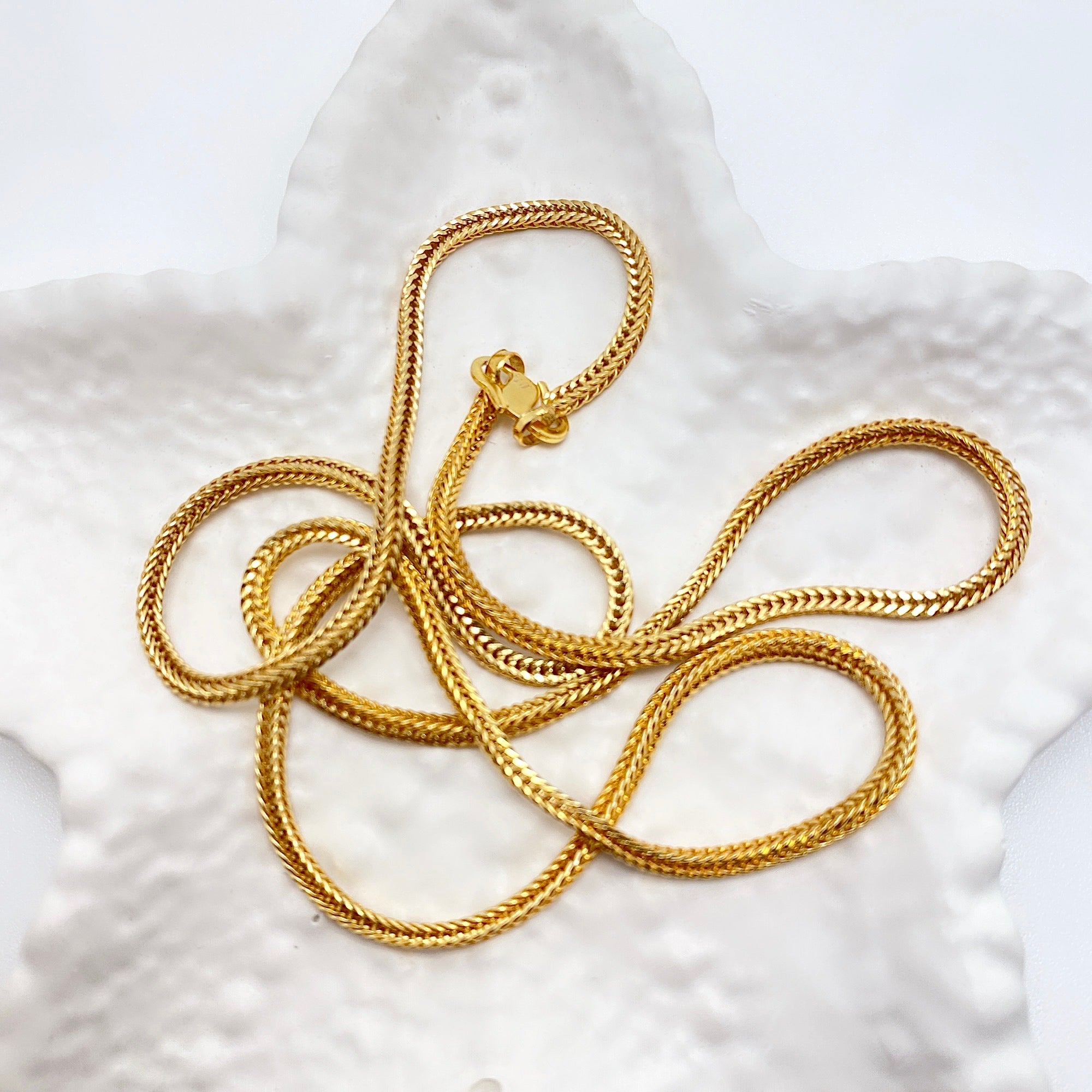 Premium Microplated Gold Snake Chain Necklace