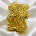 Premium Turkish Gold Designer Bangle Pair – Micro Gold Plated
