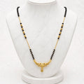 Elegant Peacock-Inspired 18K Gold Plated AD Anti-tarnish Mangalsutra Pendant
